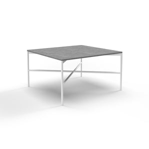 Chill-Out 72 Coffee Table - White/Basaltina
