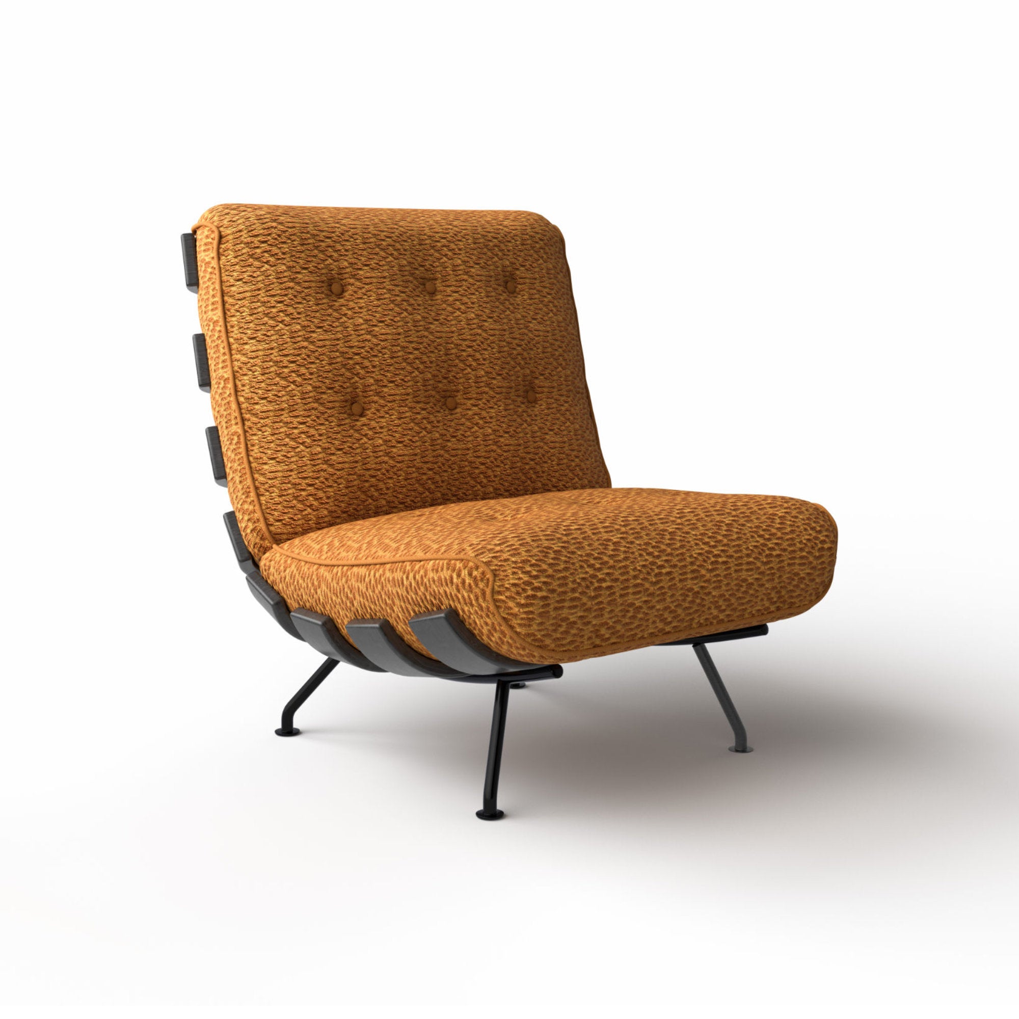 Costela 0CSTPL01 Armchair - Anthracite Grey Stained/Fabric M (Mays 05)