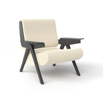 Lina 0LNAPL078 Armchair - Grey Stained T49/Fabric D (Dionea 01)