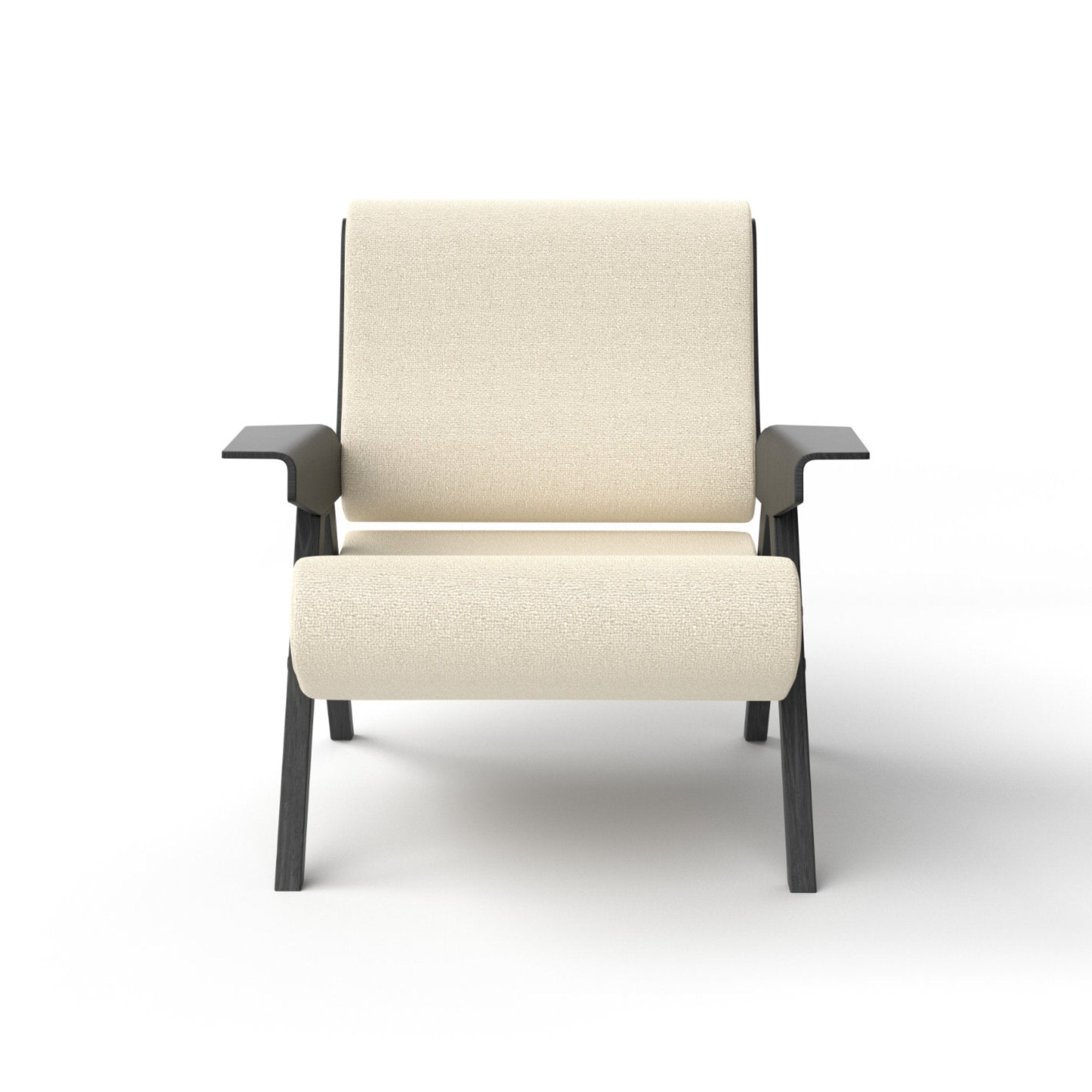 Lina 0LNAPL078 Armchair - Grey Stained T49/Fabric D (Dionea 01)-3