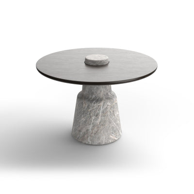 Mill 62 Side Table - Grey T49/Matt Fior di Pesco