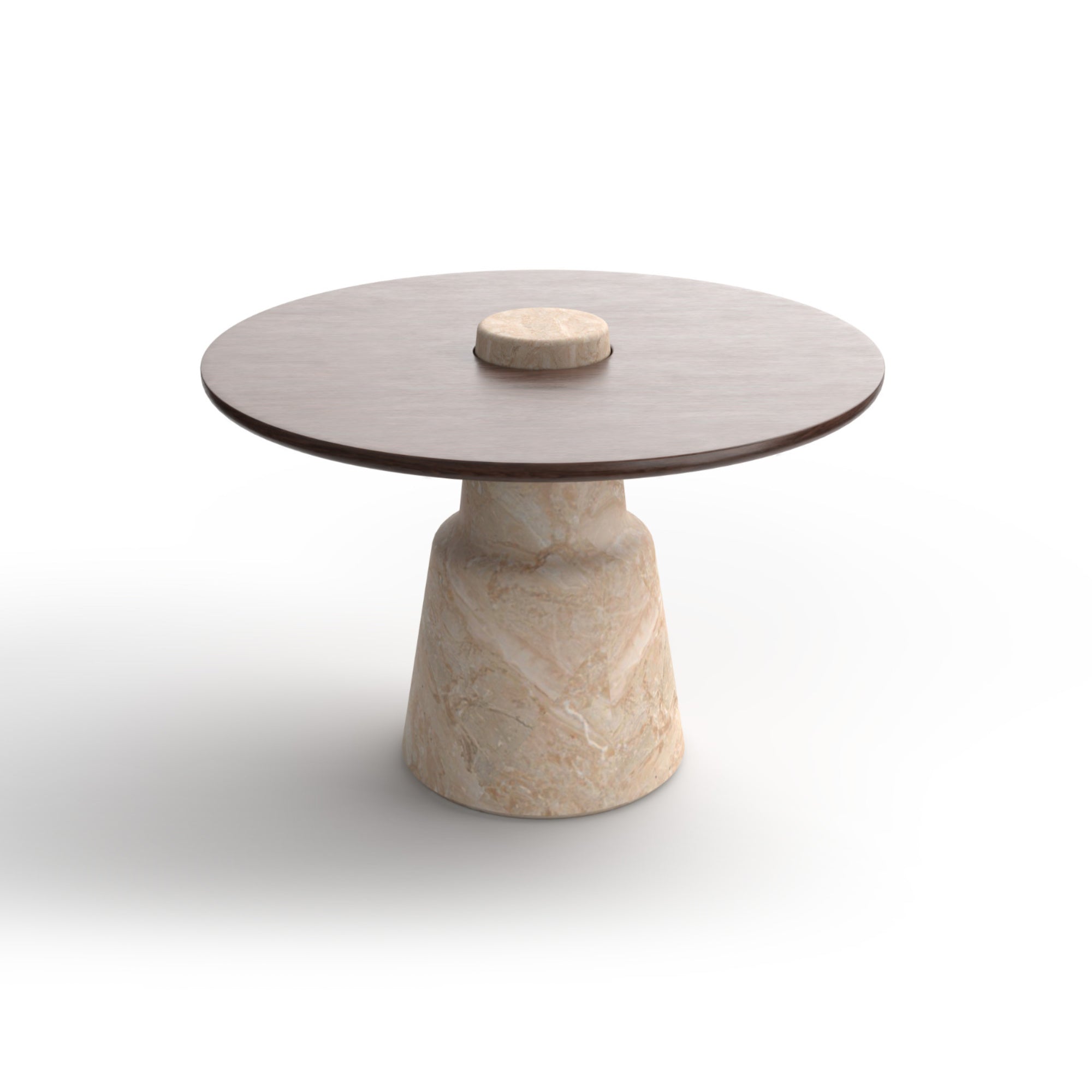 Mill 62 Side Table - Walnut T134/Matt Breccia