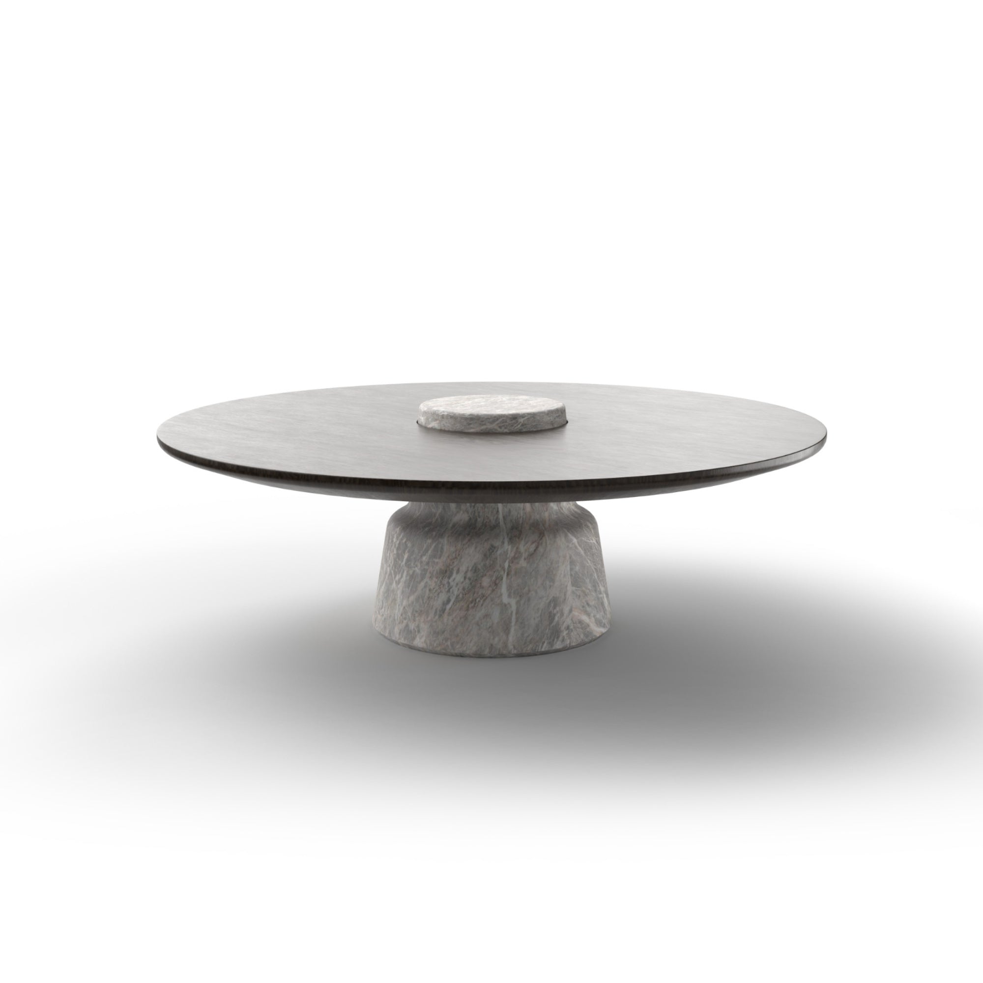 Mill 95 Coffee Table - Grey T49/Matt Fior di Pesco-3