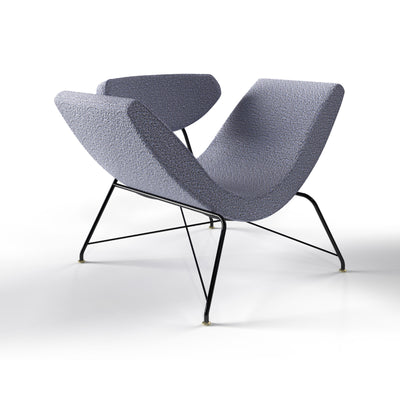 Reversivel 0RVRPL104 Armchair - Black/Fabric L (Laelia 01)