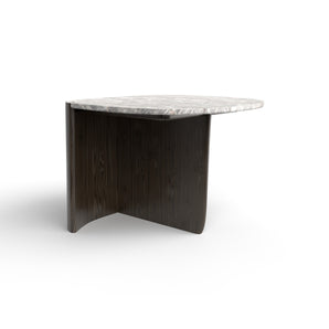Trampolino Side Table - Grey/Matt Fior di Pesco