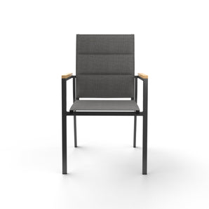 Timber 91 Dining Armchair - Charcoal
