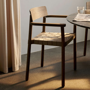 Betty TK9 Dining Chair - Smoked Oak/Natural