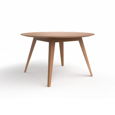 Aise AMR130E Round Extendible Dining Table - Tobacco