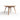Aise AMR130E Round Extendible Dining Table - Tobacco