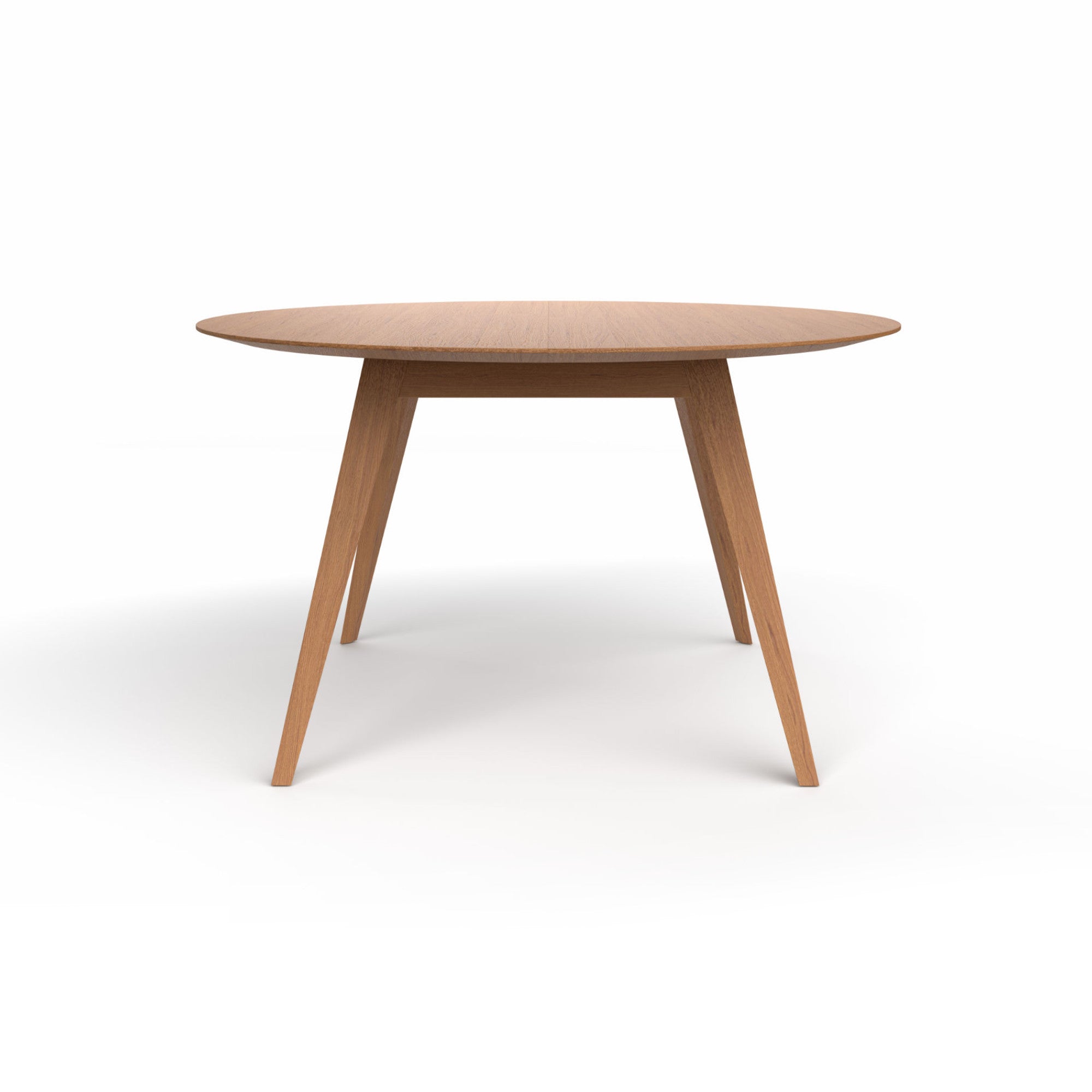 Aise AMR130E Round Extendible Dining Table - Tobacco