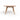 Aise AMR130E Round Extendible Dining Table - Tobacco
