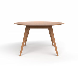 Aise AMR130E Round Extendible Dining Table - Tobacco