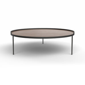 Gau GAUB110B Coffee Table With Crest - Walnut