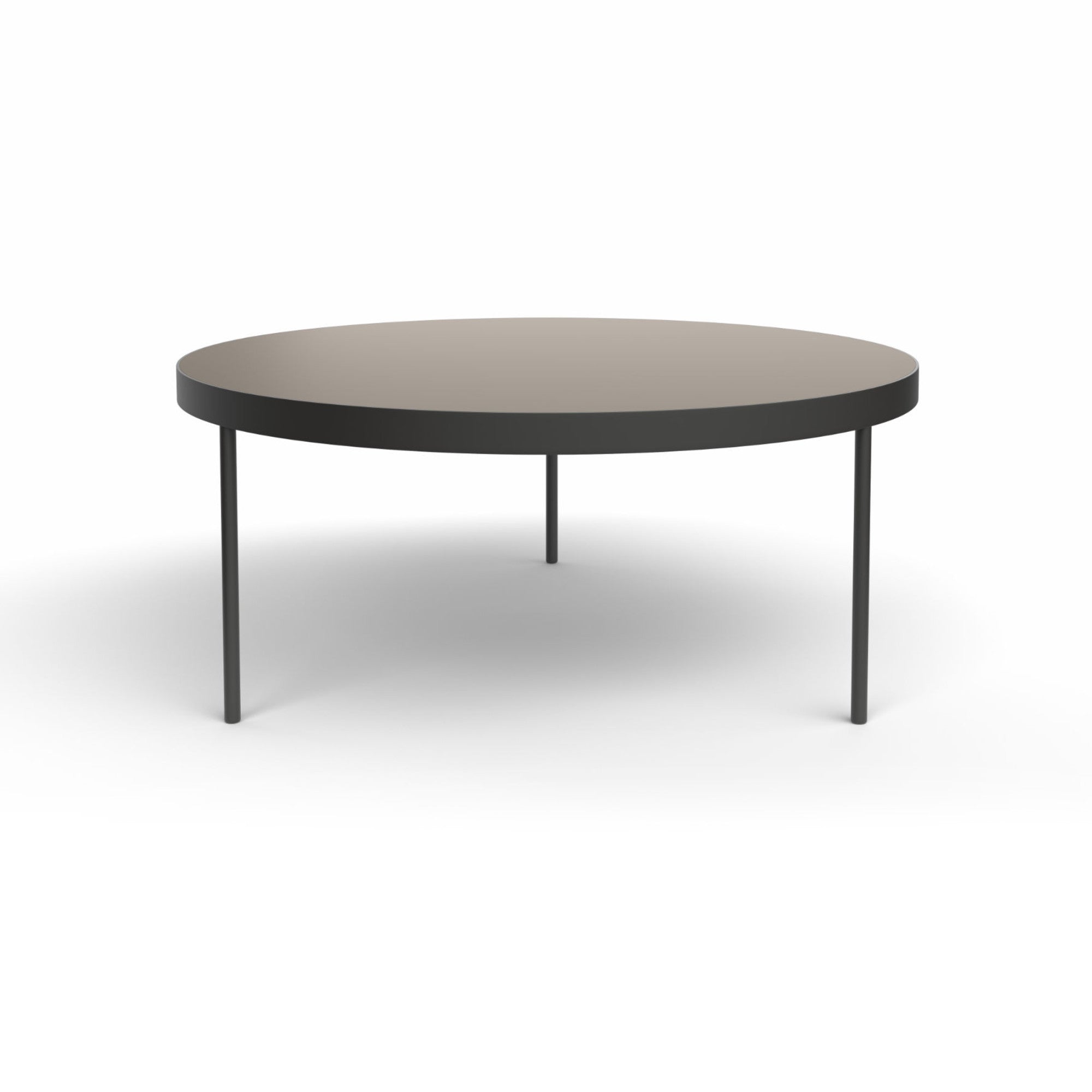 Gau GAUB85B Coffee Table - Graphite/Onyx Lacquered