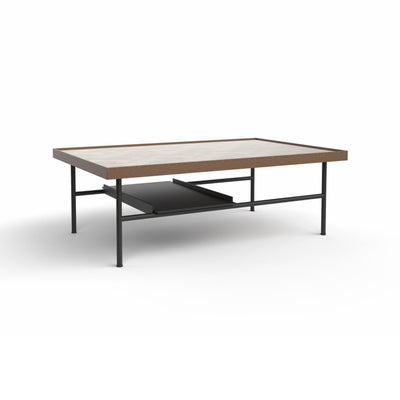 Kutxa MK1107 Coffee Table - Black/Argentium Ceramic