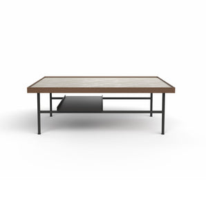 Kutxa MK1107 Coffee Table - Black/Argentium Ceramic
