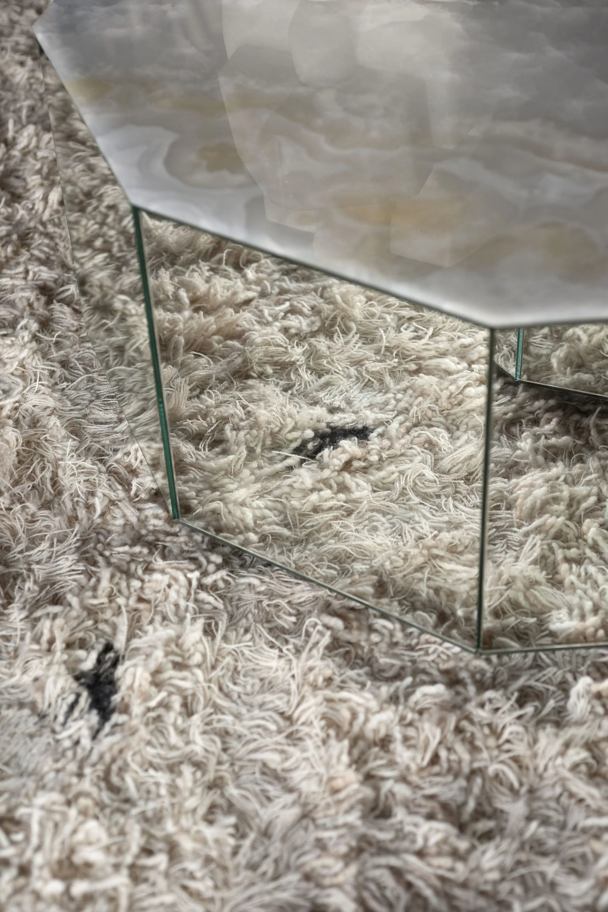 Colonna 0CLNTB02 Coffee Table - Mirror/Light Onix Matt-3