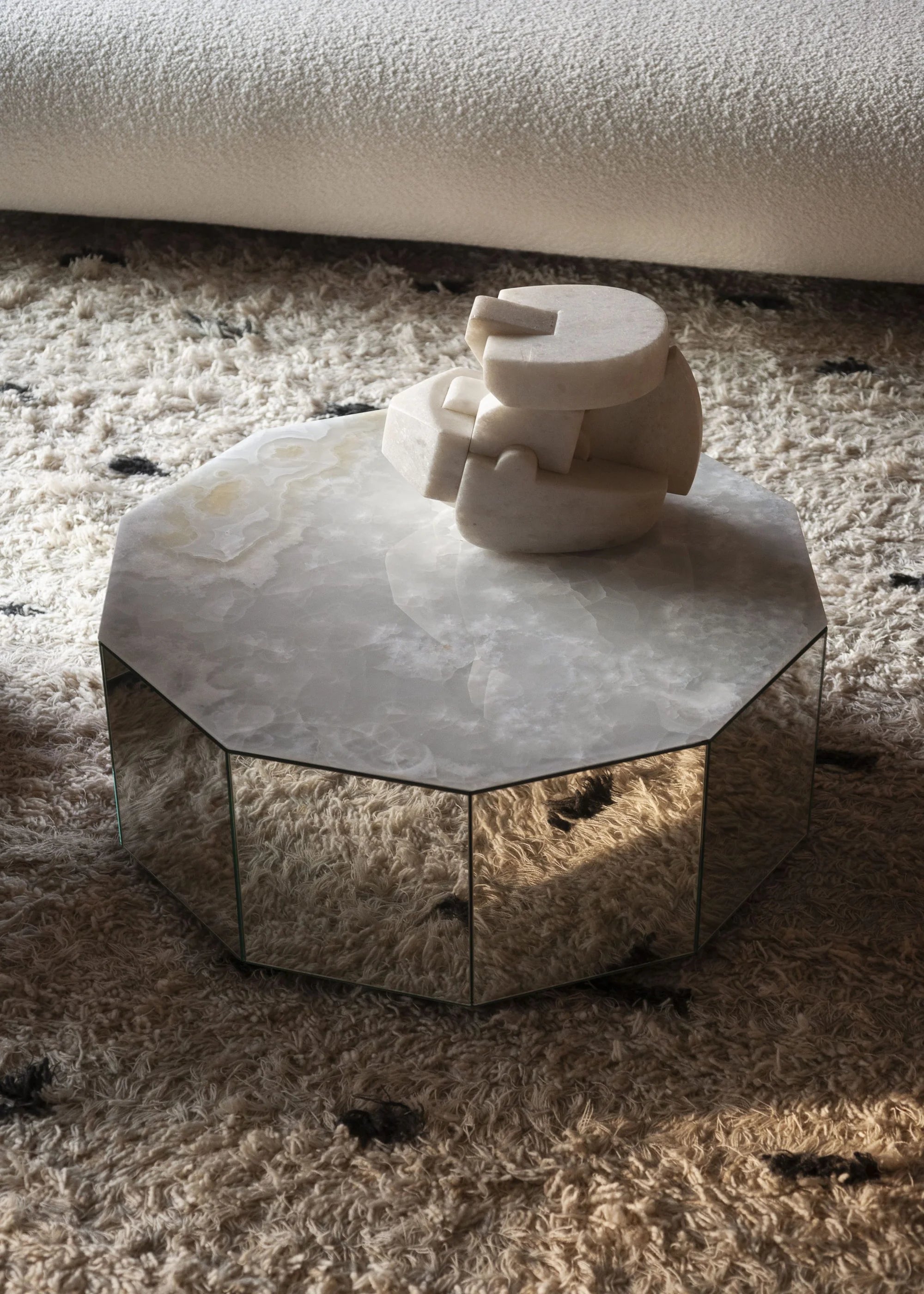 Colonna 0CLNTB02 Coffee Table - Mirror/Light Onix Matt-6
