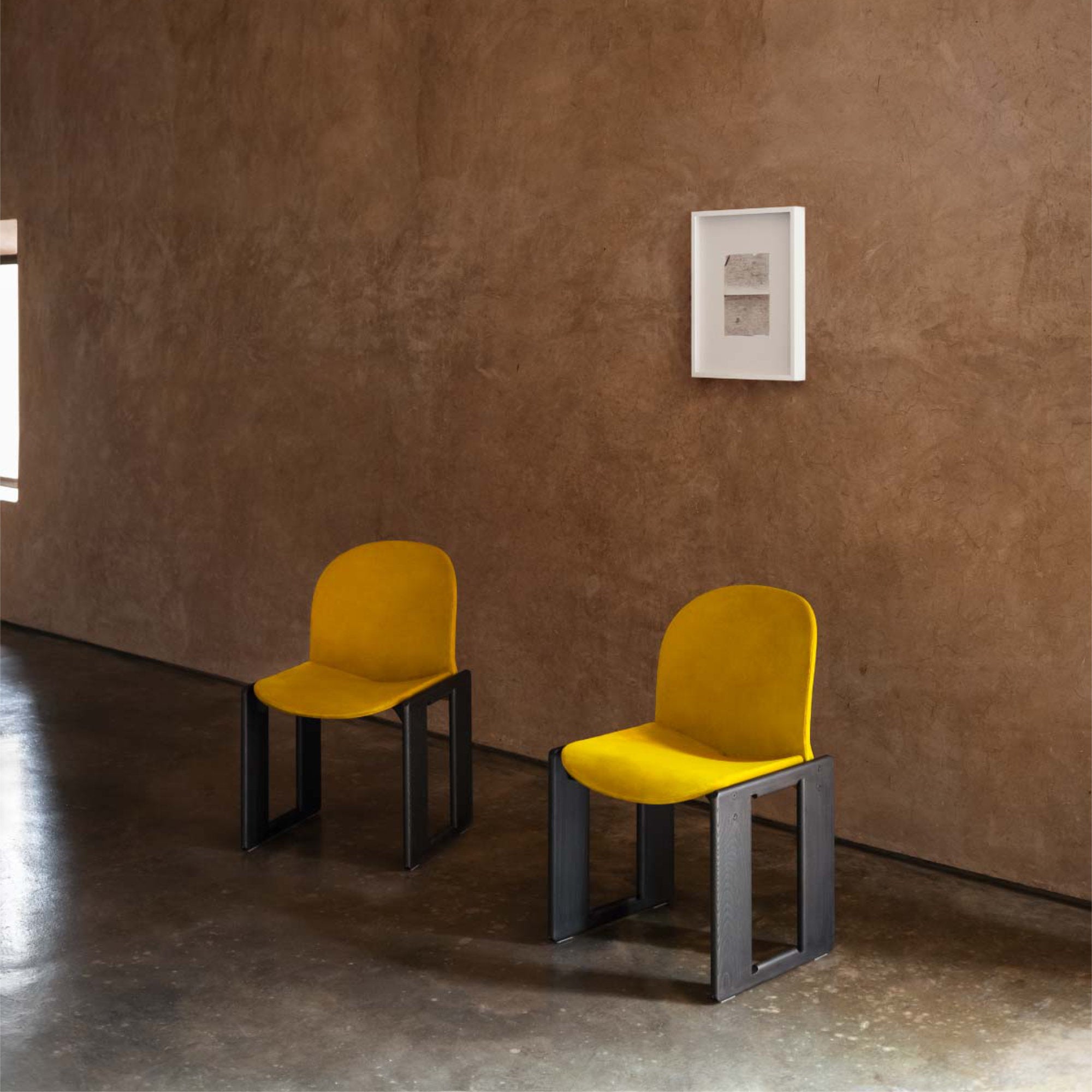 Dialogo 0DLGSD01 Dining Chair - Canaletto Walnut T135/Fabric V (Vite 01)-4