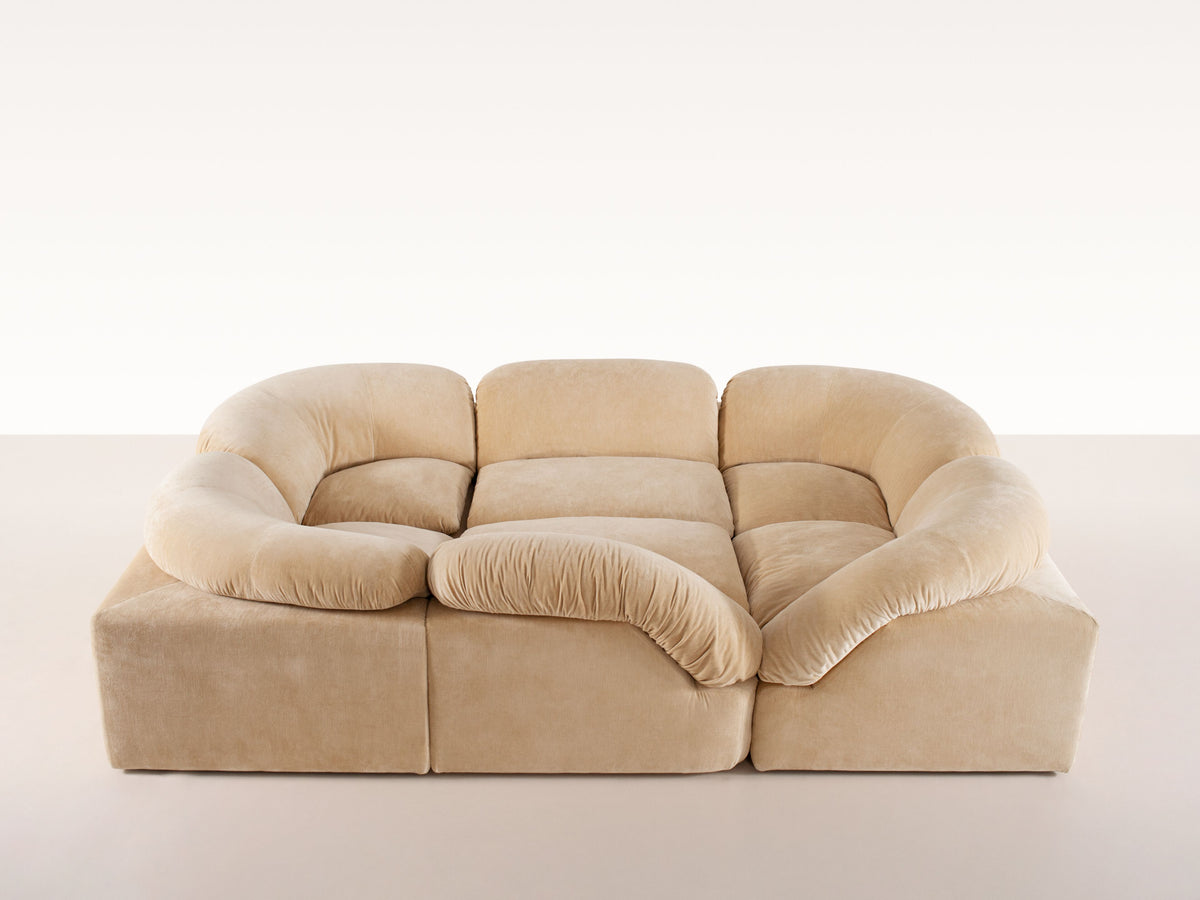 Butter 455 Sofa - Fabric E (Efeu 02)-5