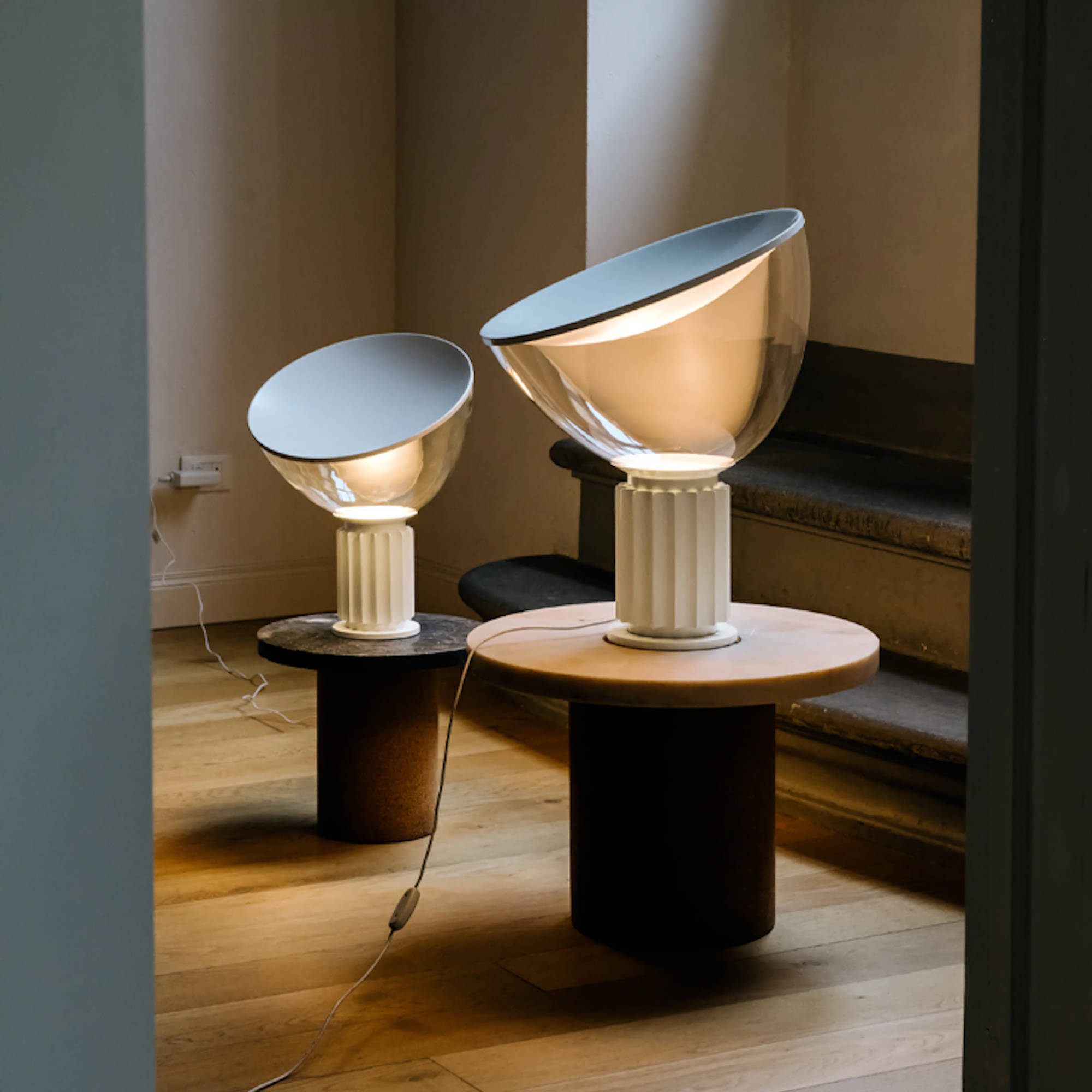 Taccia Table Lamp - Matte White