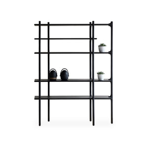 Tara Bookcase - Large/Maple Black