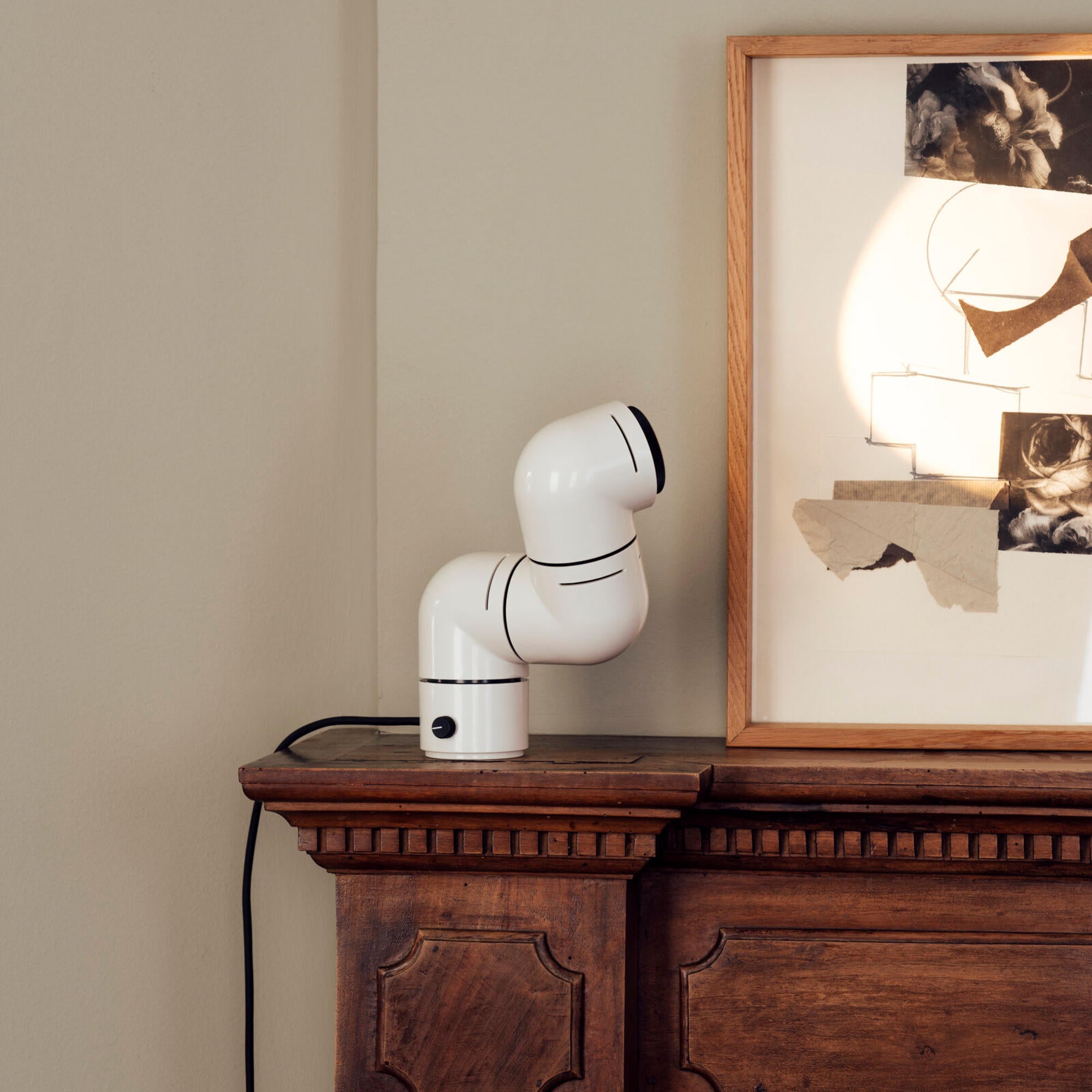 Tatu Table Lamp - White Grey-6