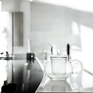 Coffee And Tea 4P Teapot - Glass