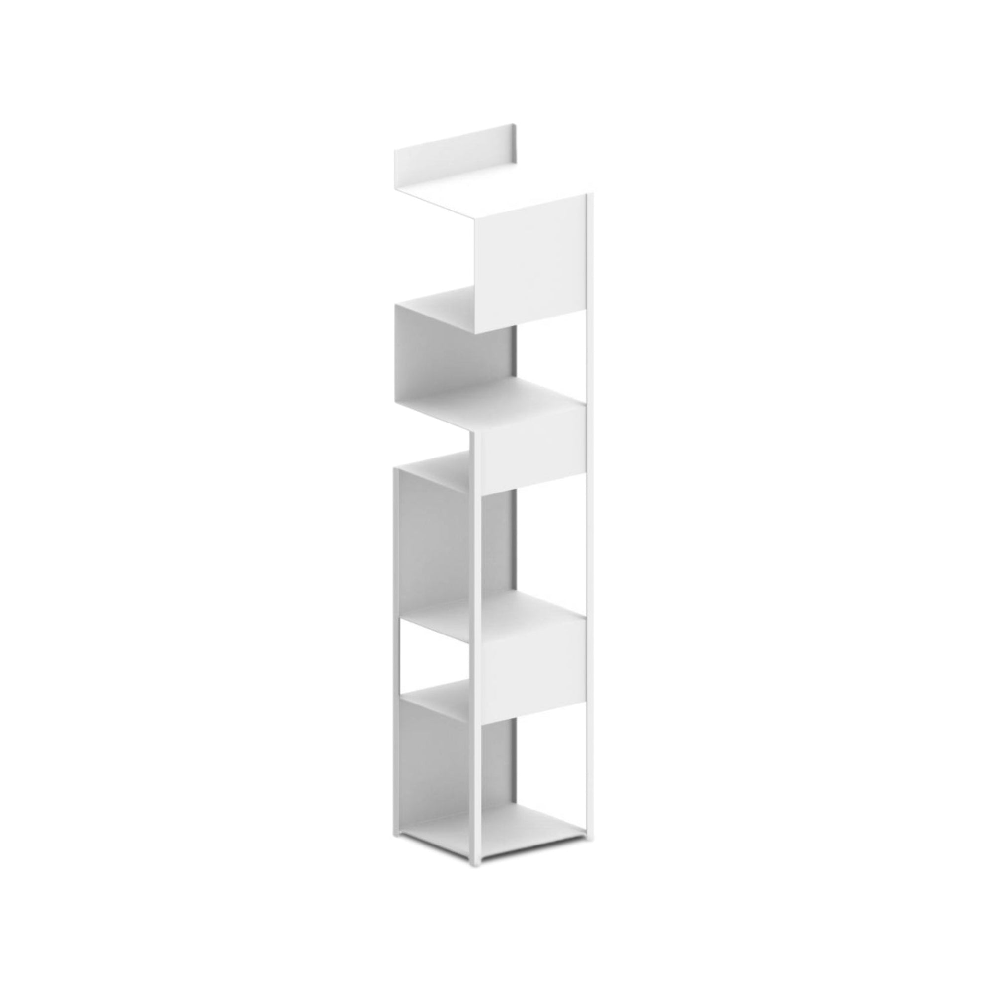 Tito 333-W Bookcase - White-1
