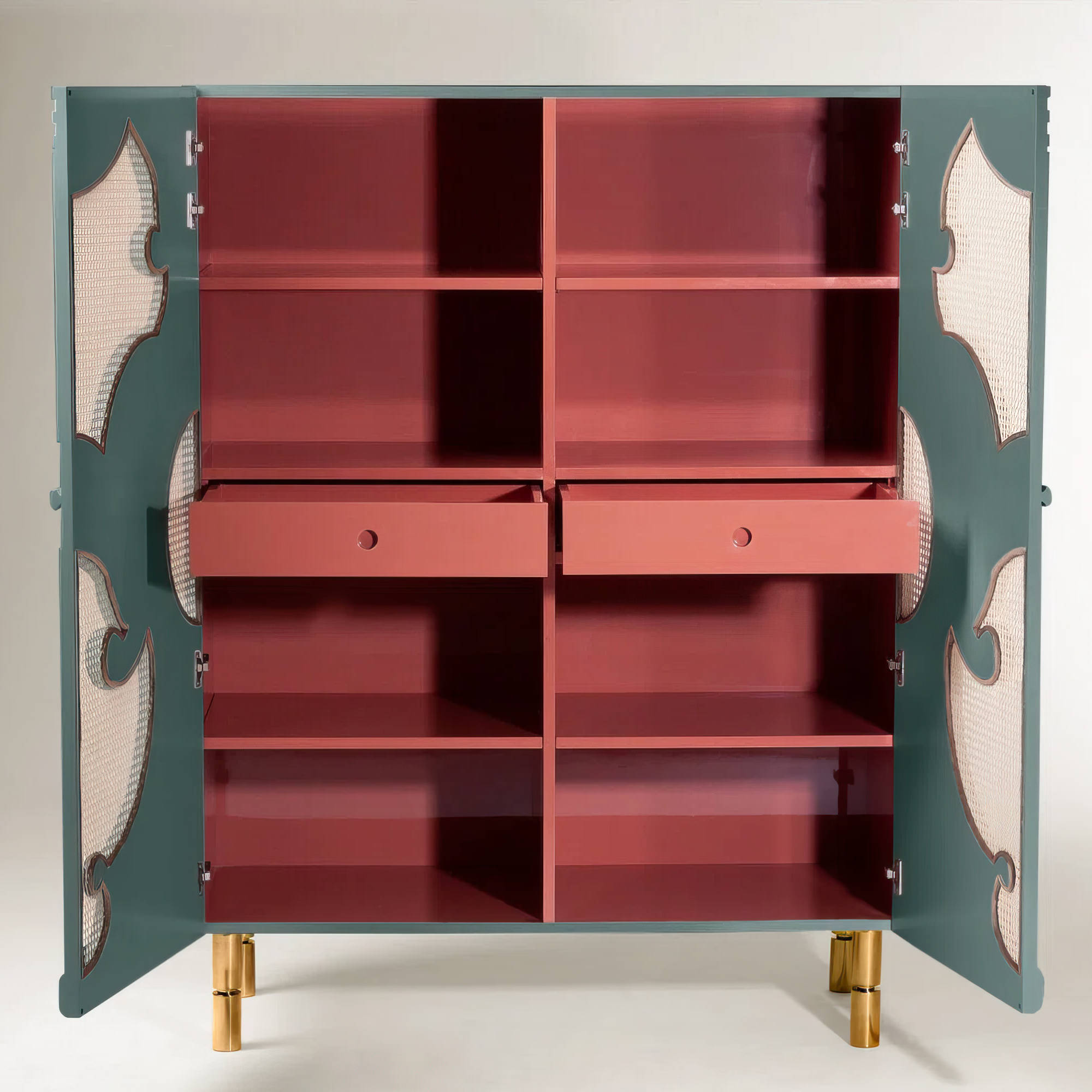 Traje De Luces Cabinet - Olive