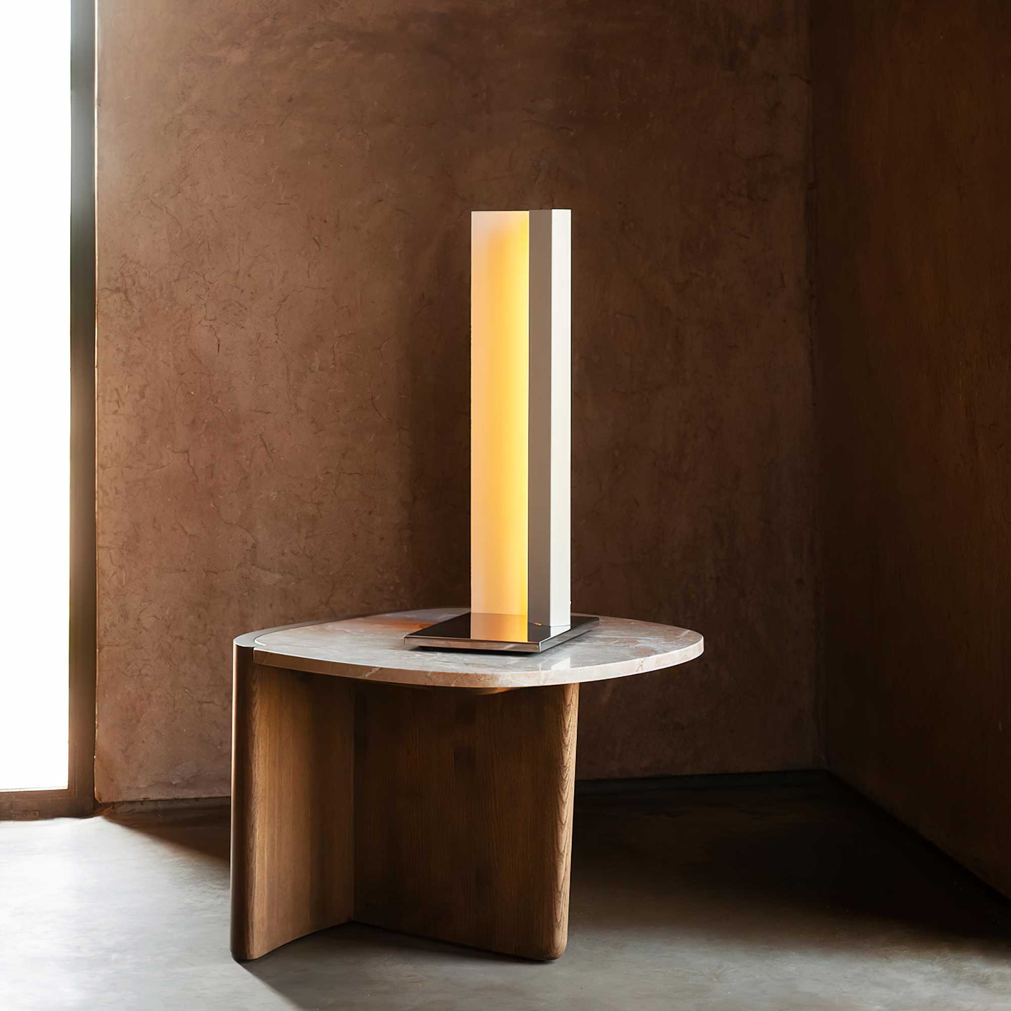 Trampolino 102 Coffee Table - Grey T49/Matt Fior di Pesco-2