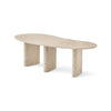 Treviso TRAV-25 Coffee Table - Travertine Marble