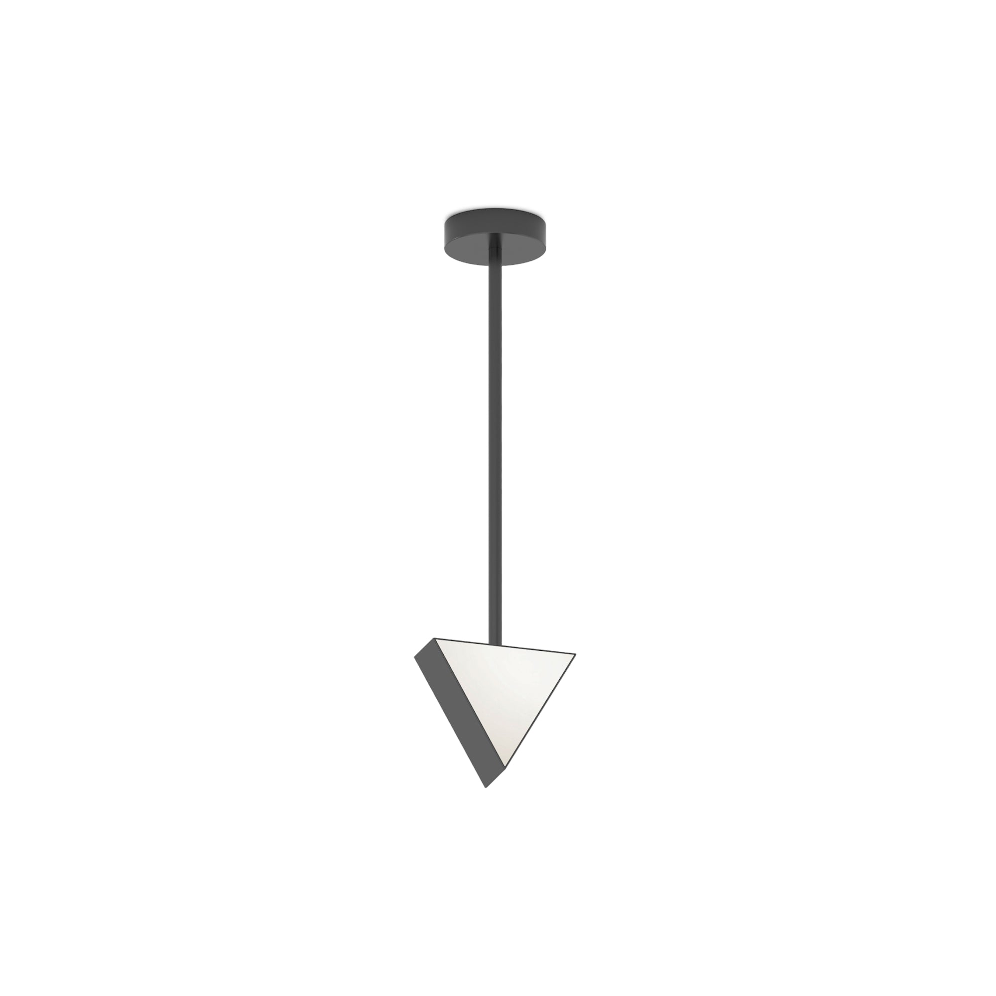 Triangle Box Pendant Lamp - Black