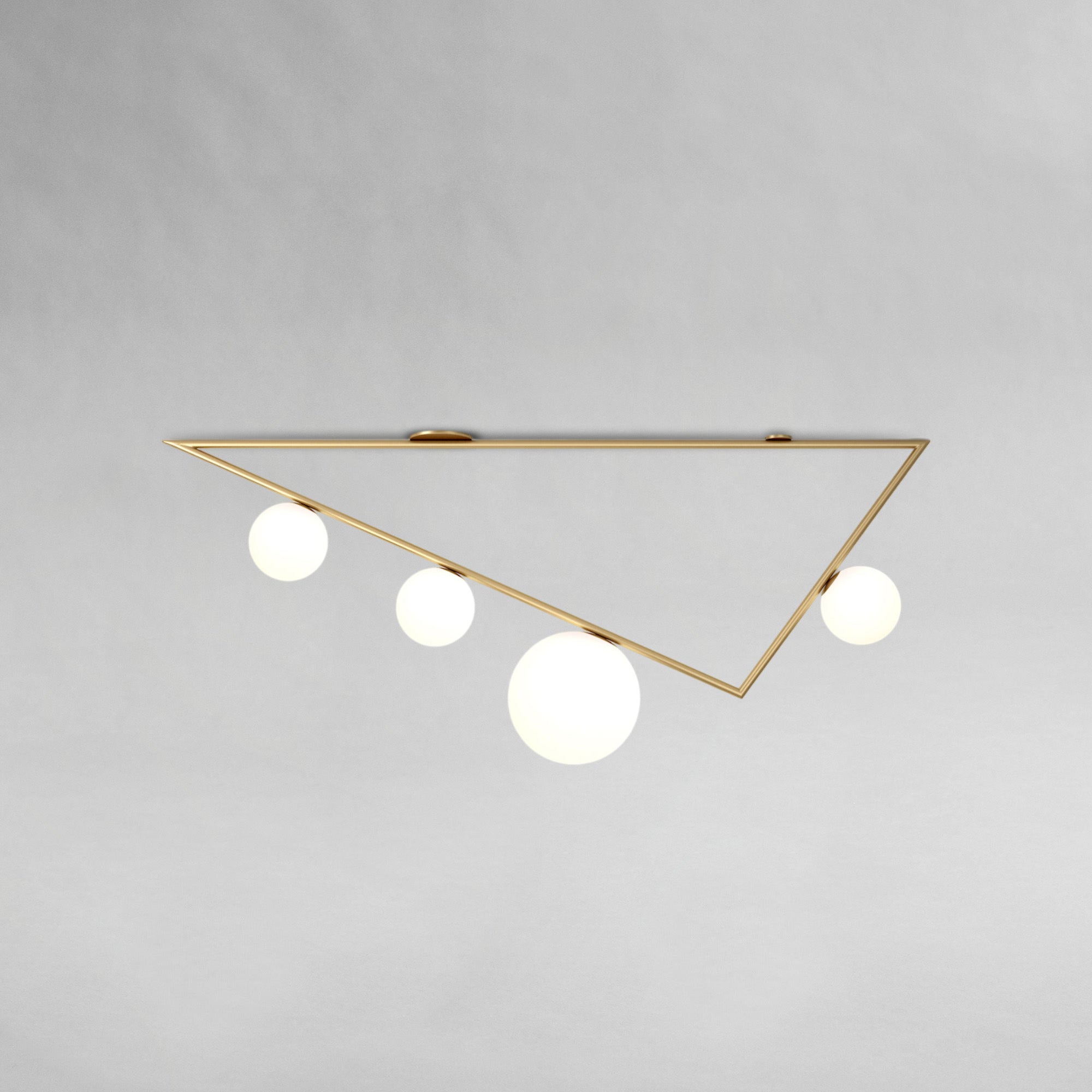 Triangle C04 Ceiling Lamp - Brass