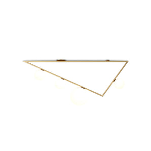 Triangle C04 Ceiling Lamp - Brass