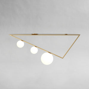 Triangle C05 Ceiling Lamp - Brass