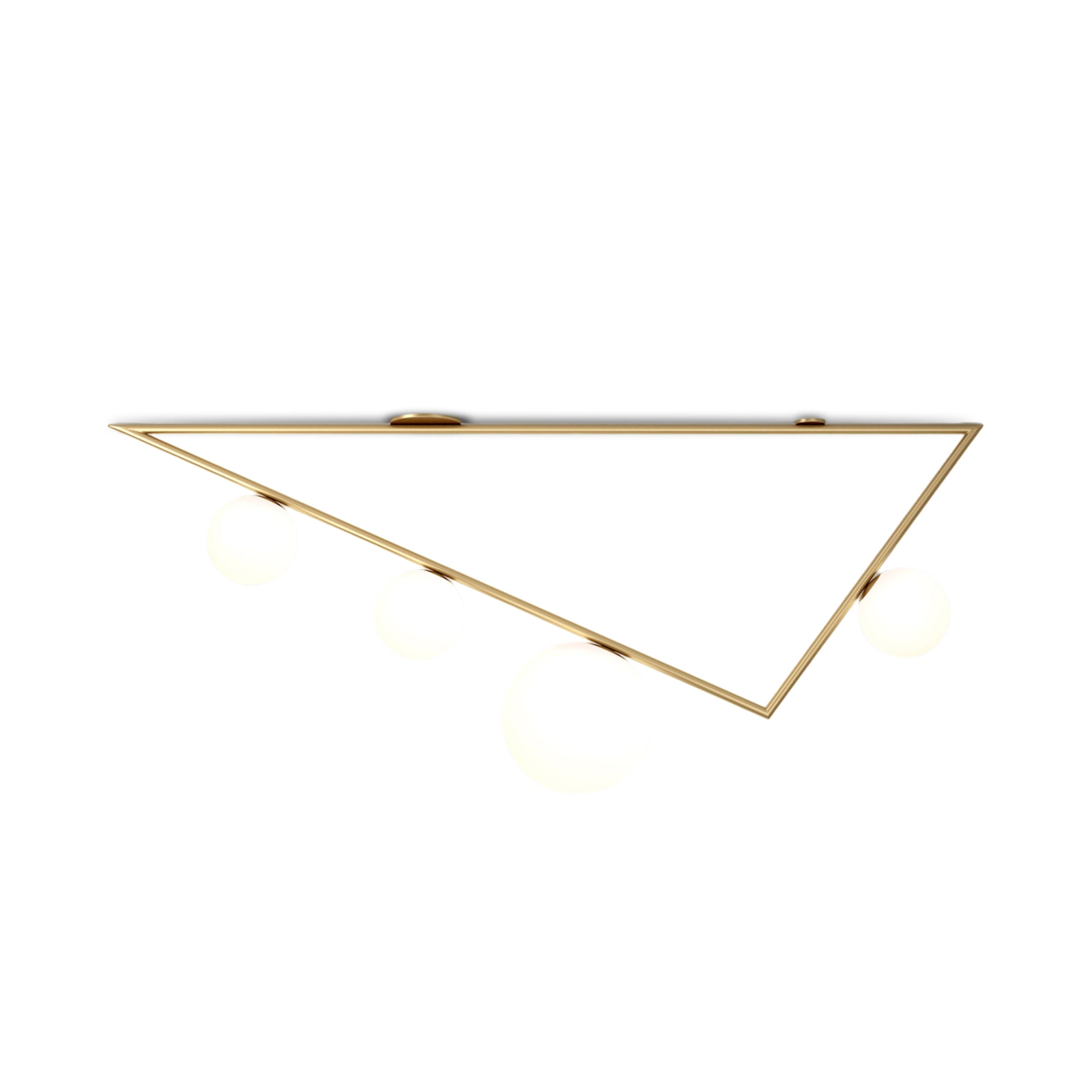 Triangle C06 Ceiling Lamp - Brass