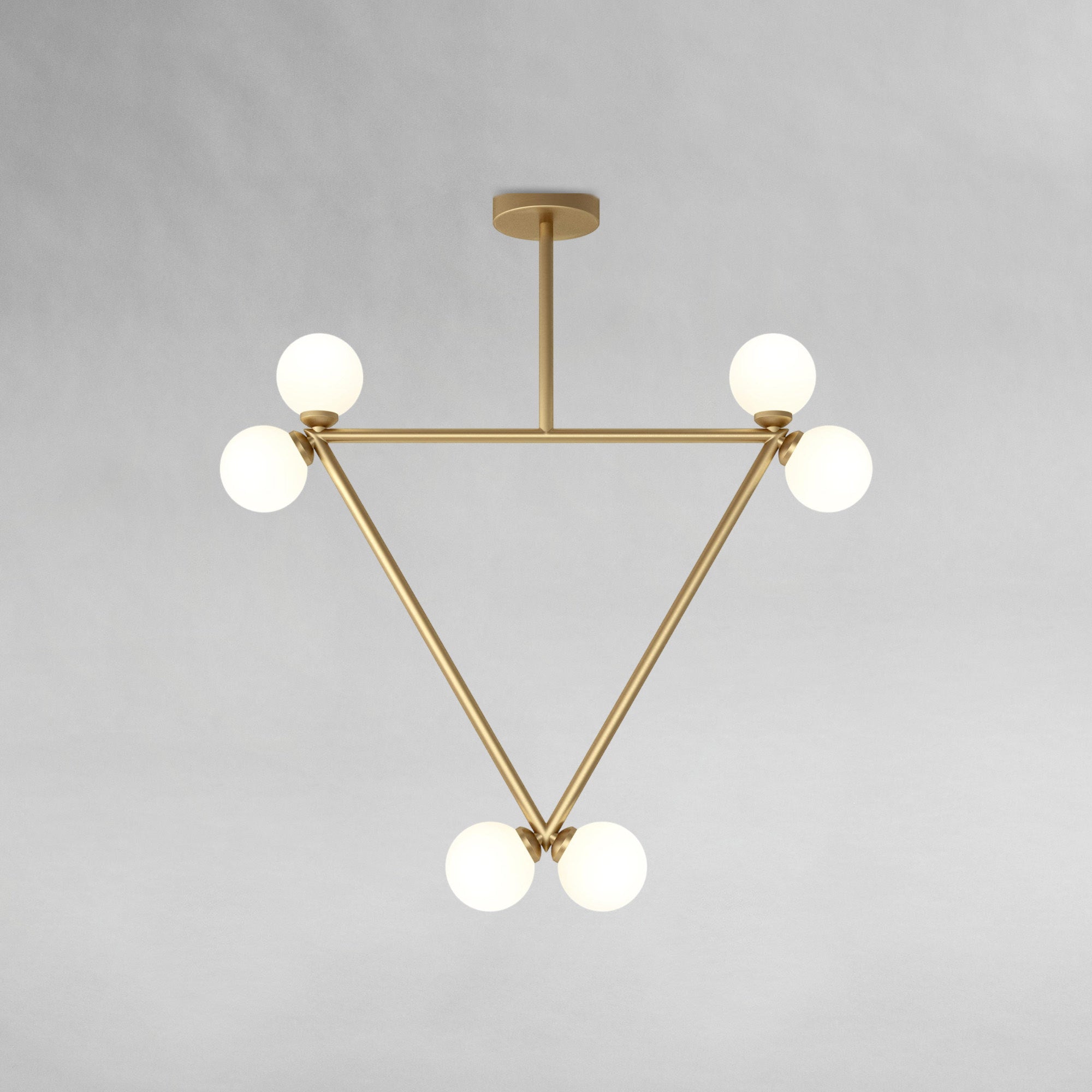 Triangle P04 Pendant Lamp - Brass