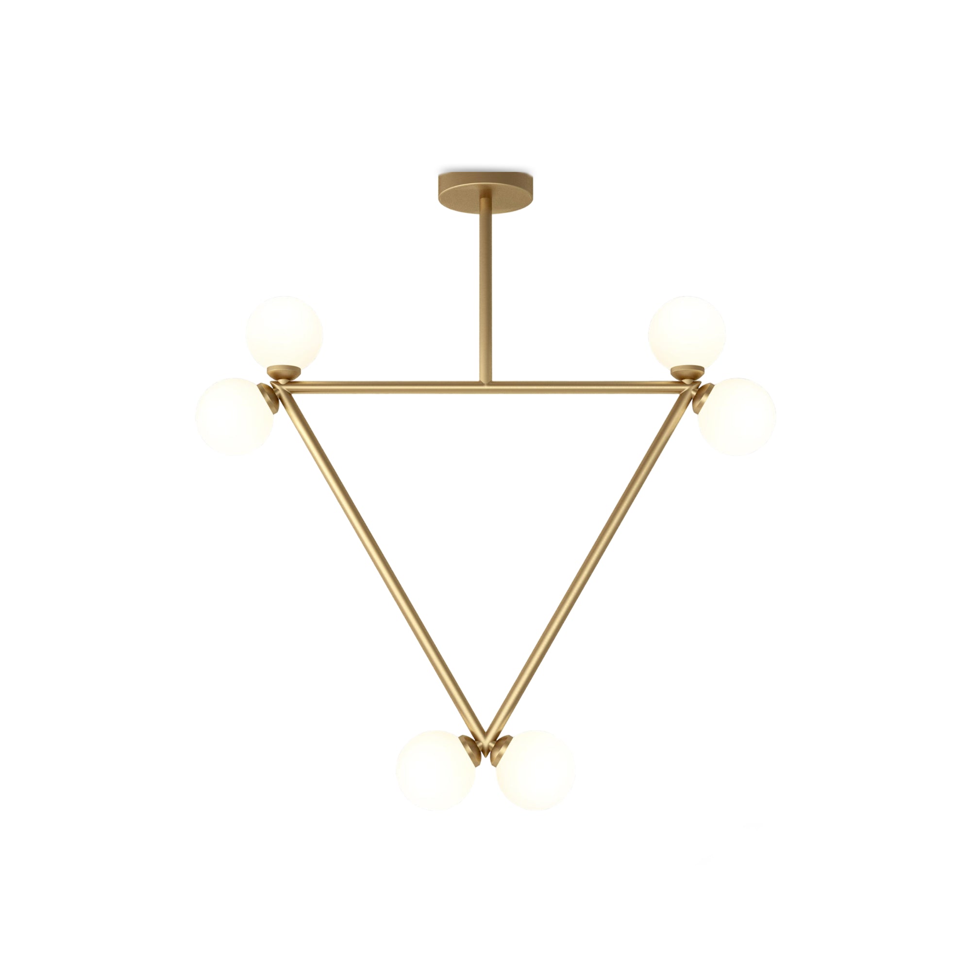 Triangle P04 Pendant Lamp - Brass