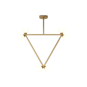 Triangle P04 Pendant Lamp - Brass