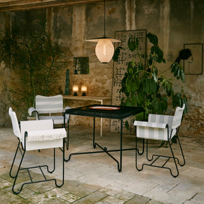 Tropique 44253 Outdoor Dining Table - Classic Black