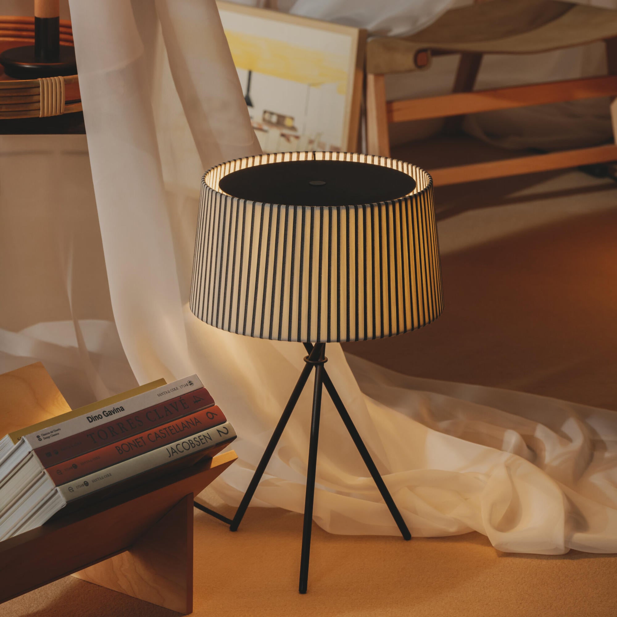 Tripode G6 Table Lamp - Bretona Stripe-3