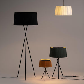 Tripode M3 Table Lamp - Mustard Raw Color