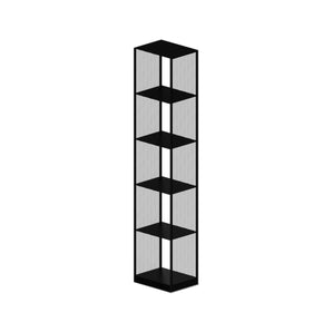 Tristano 574-CB Bookcase - Copper Black