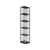 Tristano 574-MIC Bookcase - Micaceous Grey