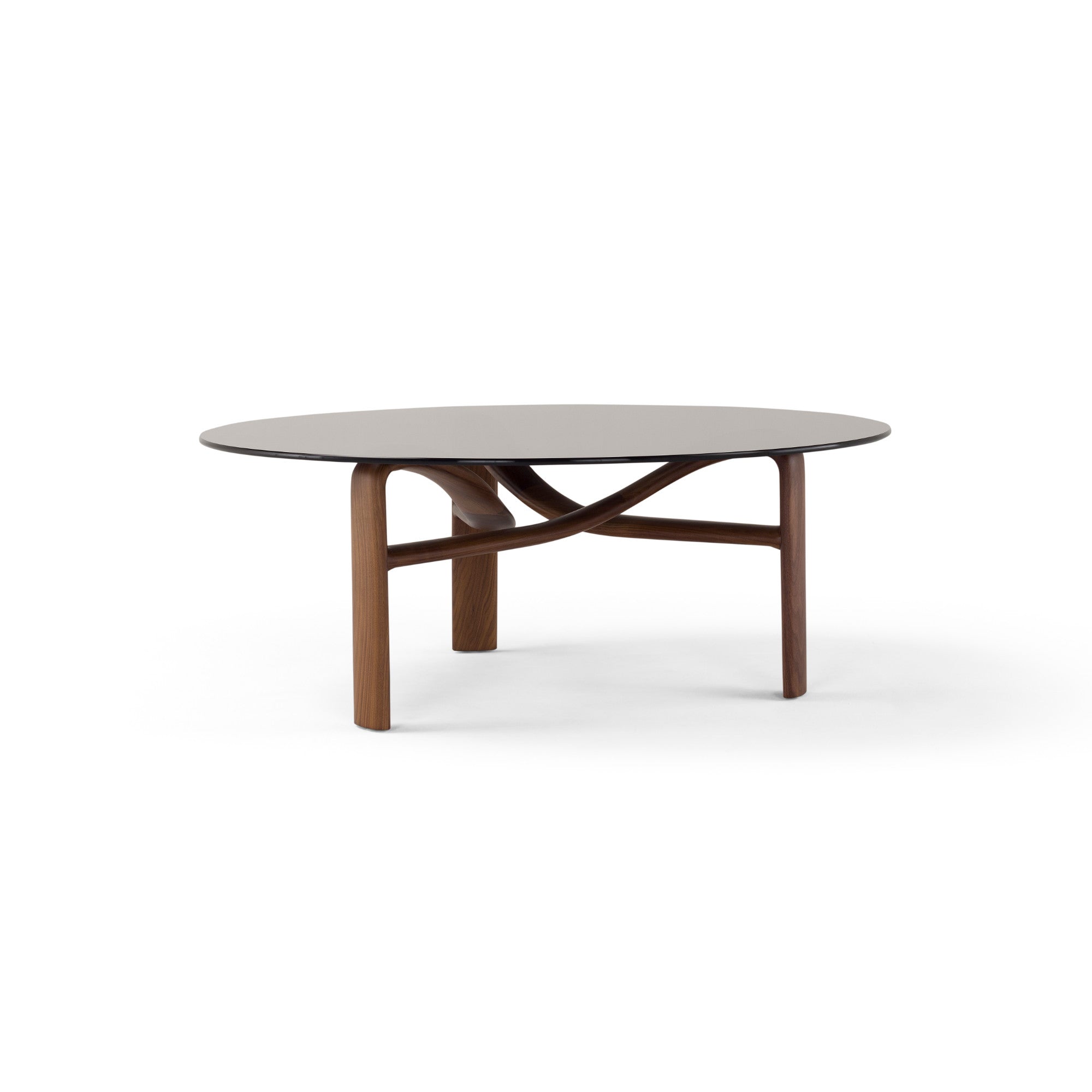 Twister T550 Dining Table - Canaletto Walnut/Grey