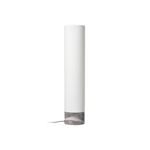 Unbound 10083623  Floor Lamp - Grey Marble/White