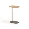 Une UNE-42 Side Table - Graphite/Natural Oak