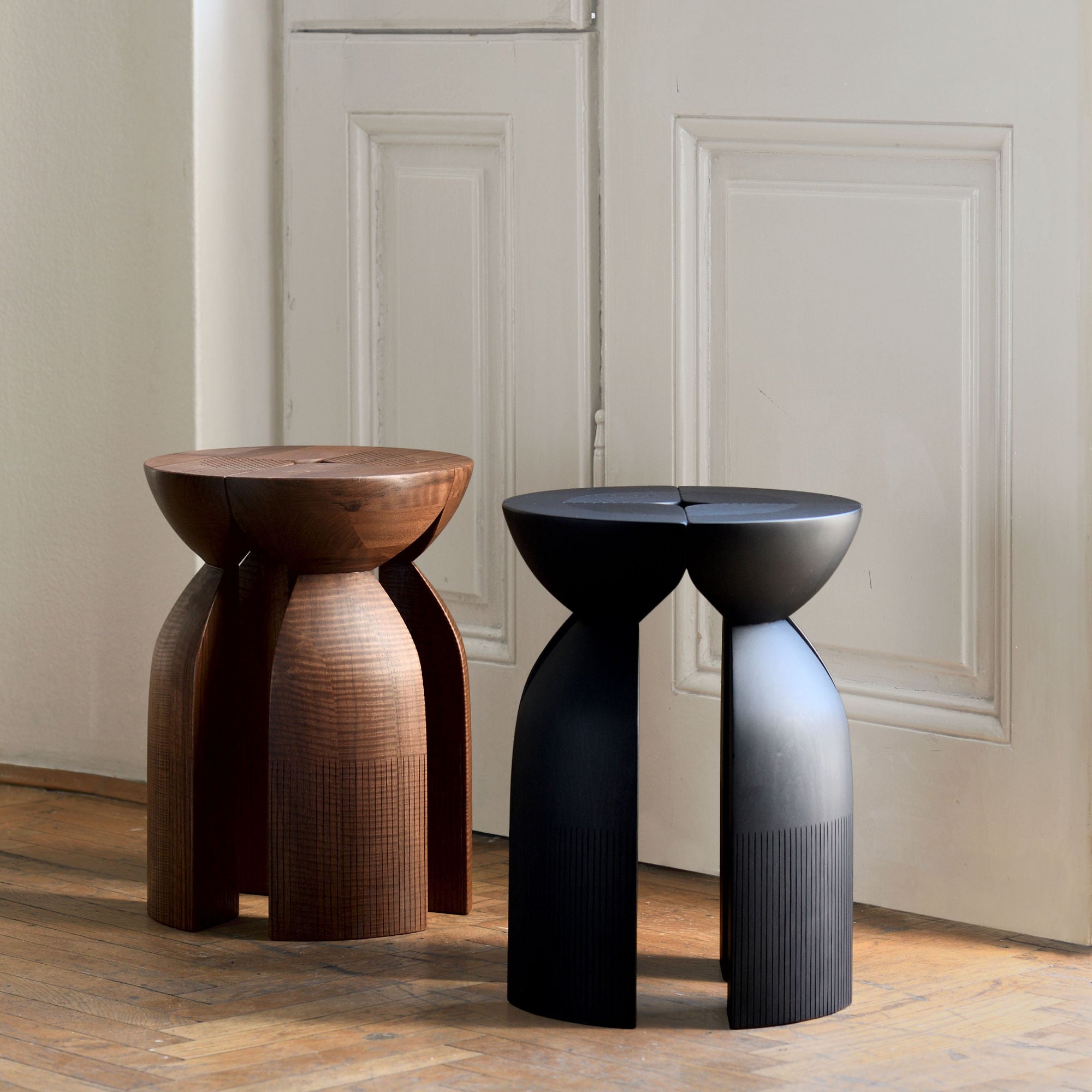 Unity Stool - Maple Black