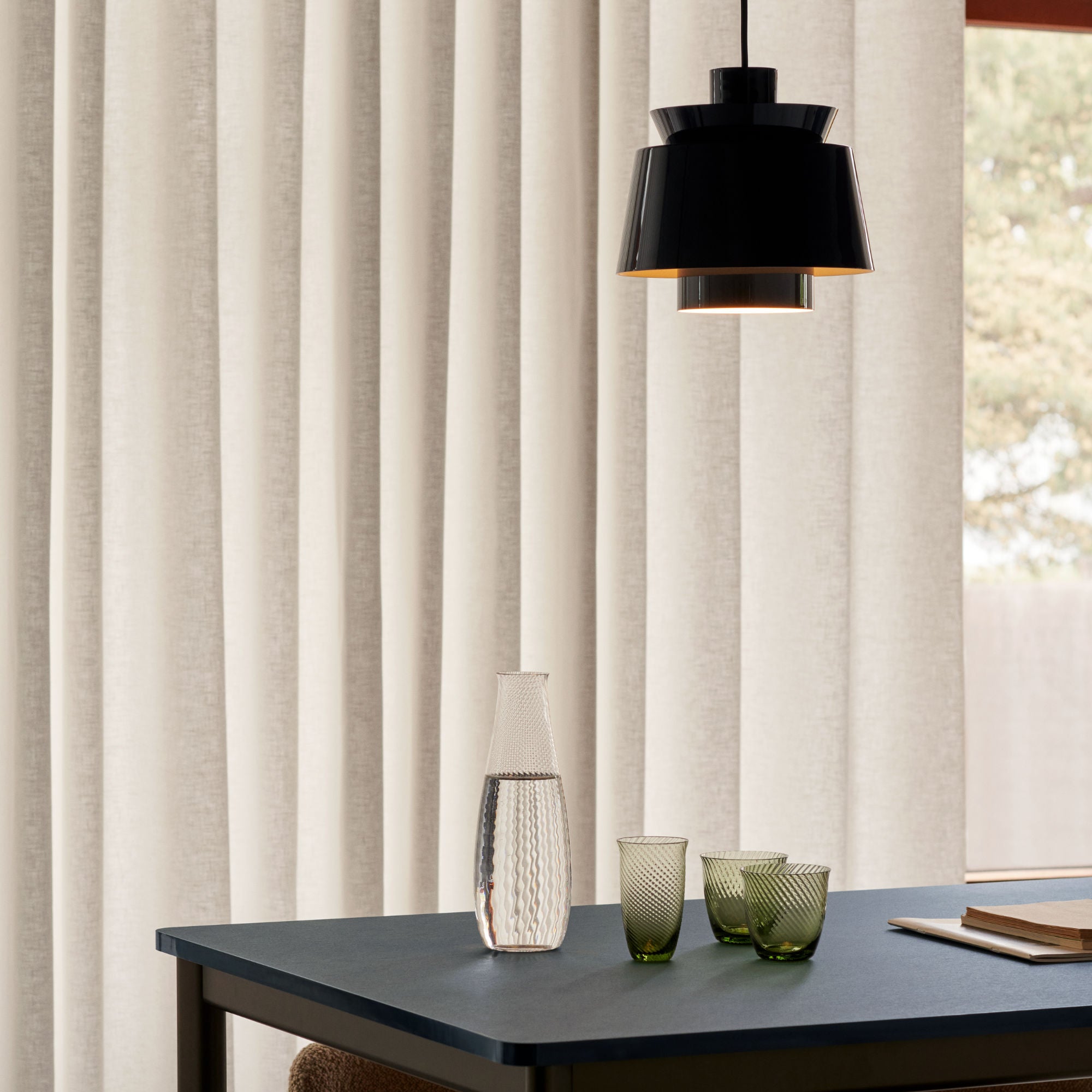 Utzon JU1 Pendant Lamp - Steel Blue-4